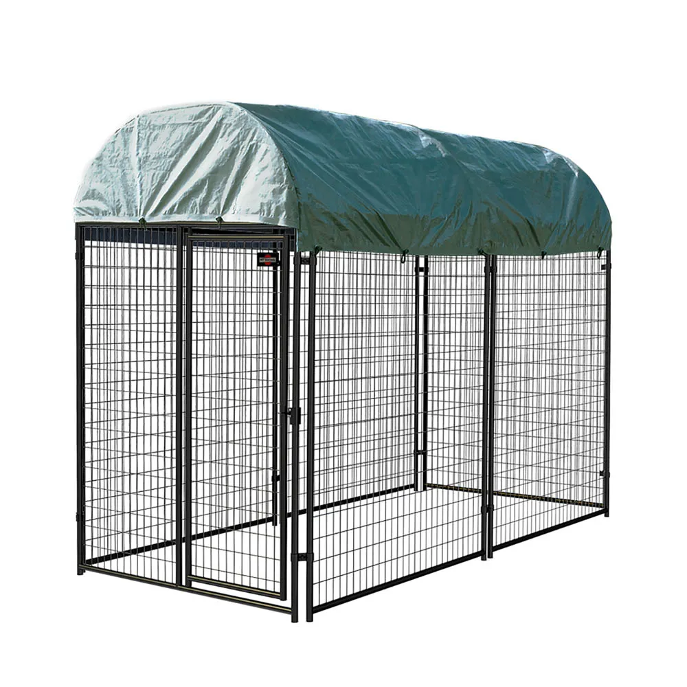 Galvanized Dog Kennel: Durable Pet Solutions