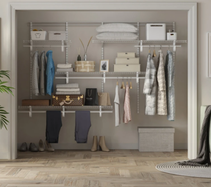 Walk-in Closet Shelving System