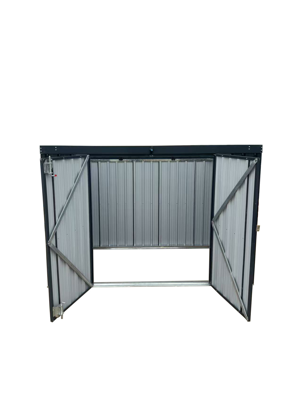 Metal Garbage Shed Designs for Urban Areas