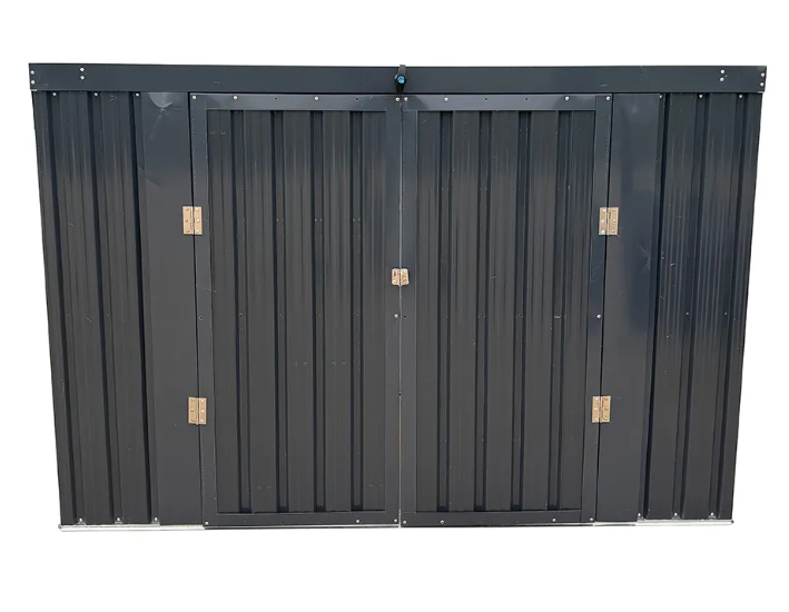 Metal Garbage Can Storage Shed Wind Resistance