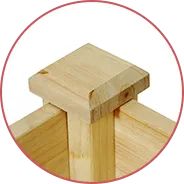 Wood Raised Garden Bed