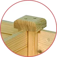 Wood Raised Garden Bed