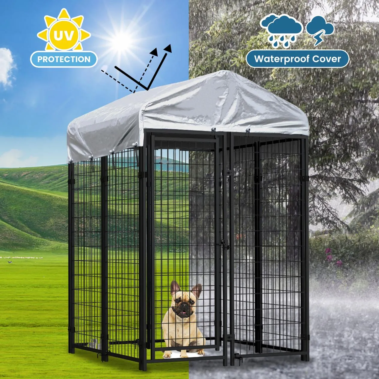 Outside Kennel Solutions for Safe and Comfortable Outdoor Dog Living