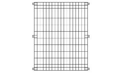 Metal security fence panels for enhanced protection against unauthorized access and intruders.
