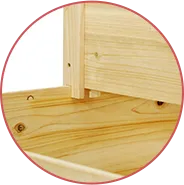 Wood Raised Garden Bed