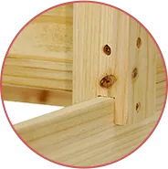 Wood Raised Garden Bed