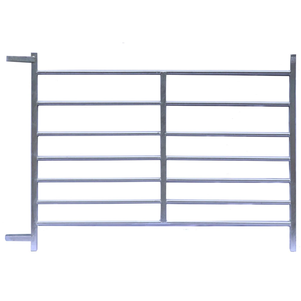 galvanised garden posts