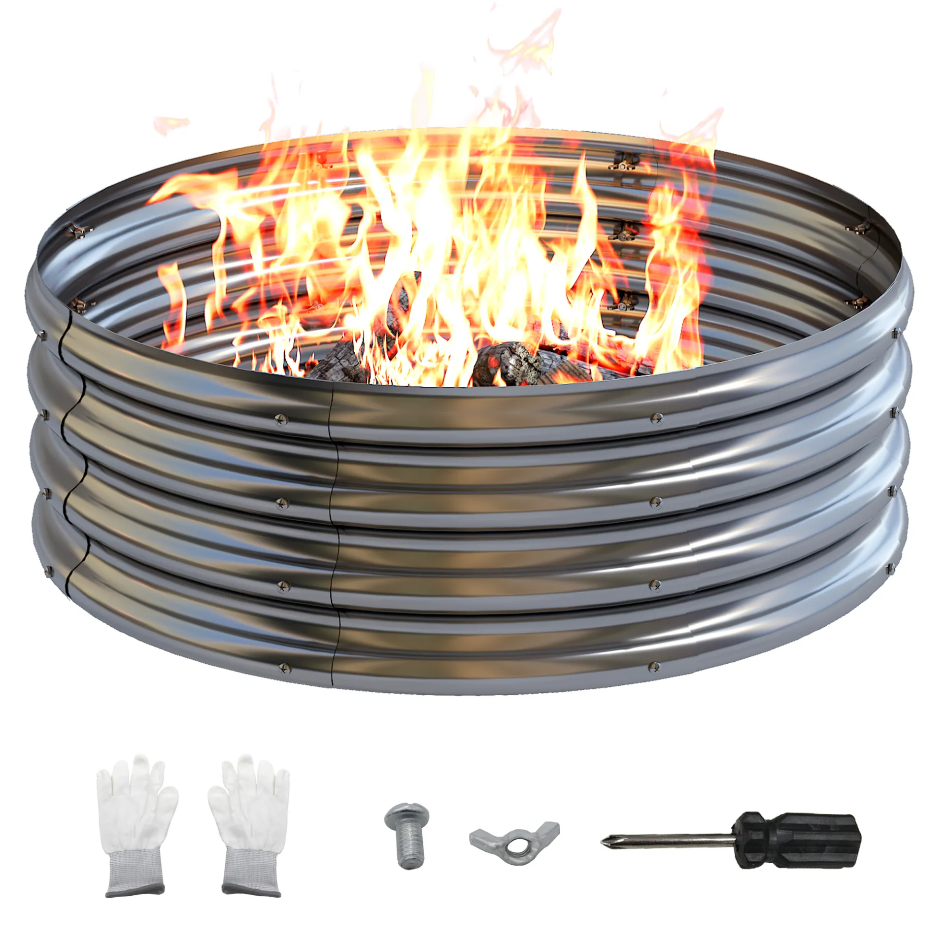Fire Pit: Smokeless, Durable, Outdoor Warmth & Style