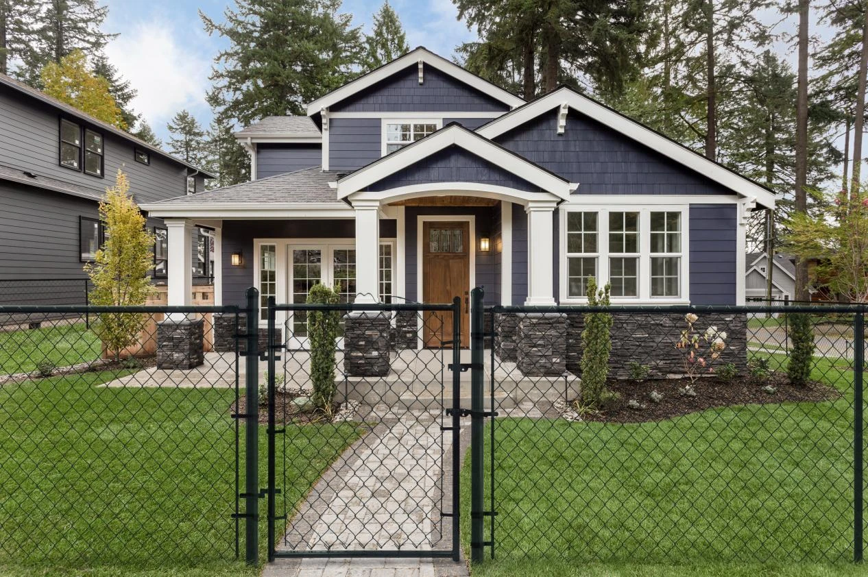 5 ft x 12 ft chain link gate