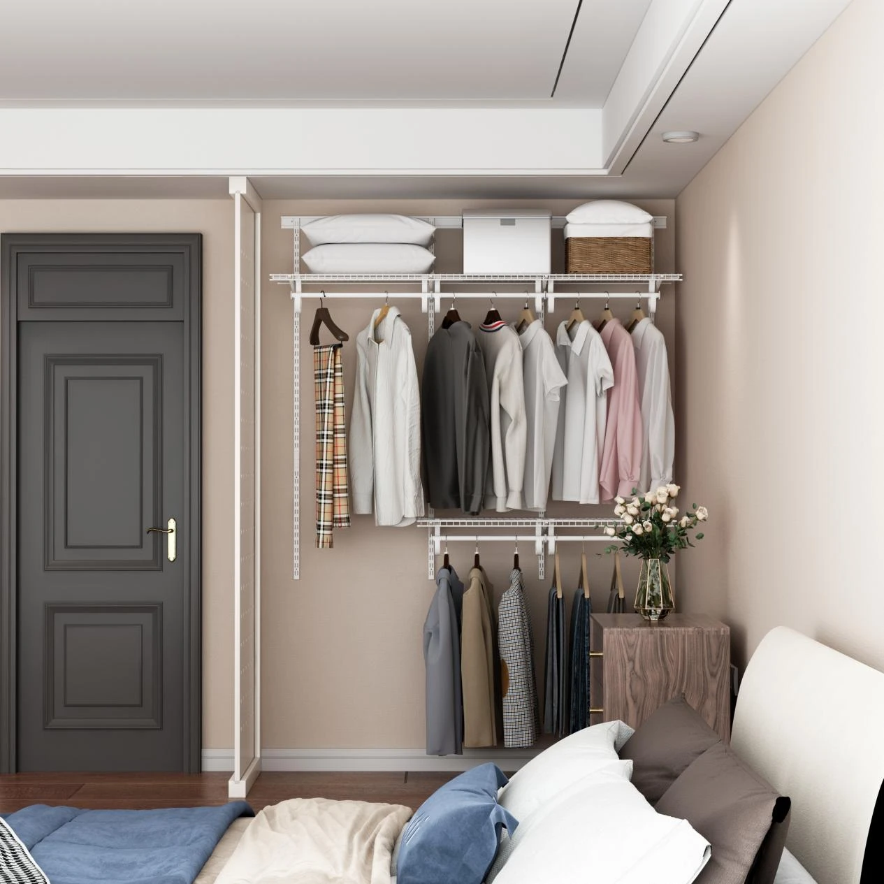 2x2 square metal post