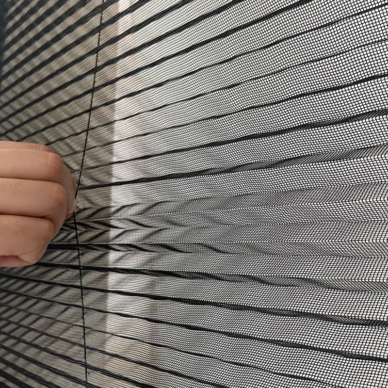 Aluminum Coated Sunshade 2-in-1 Pleated Screen Window