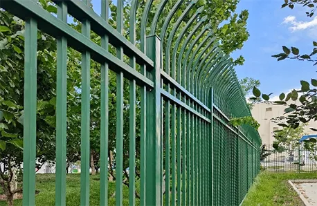 h section galvanised fence posts
