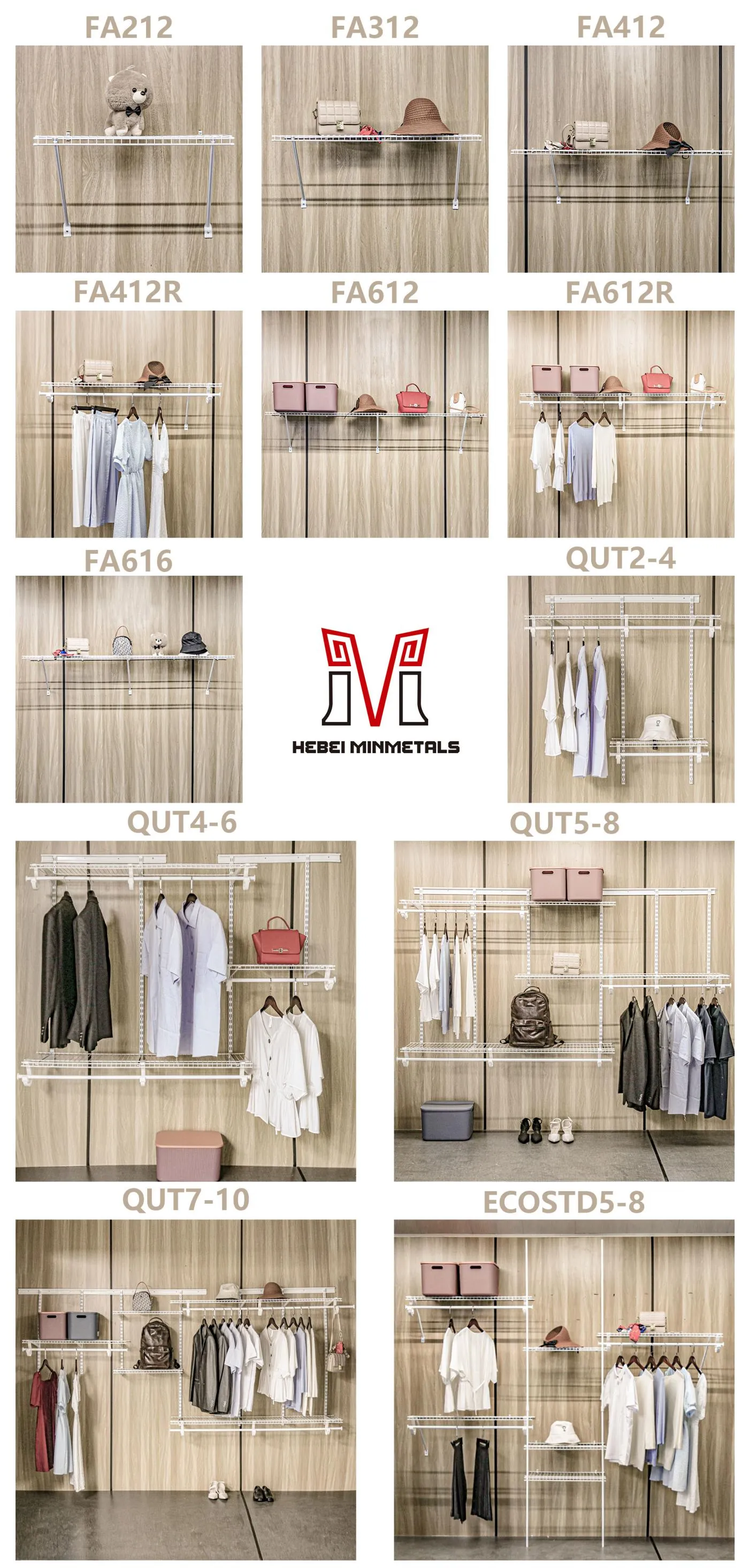 Adjustable Wire Closet Kit