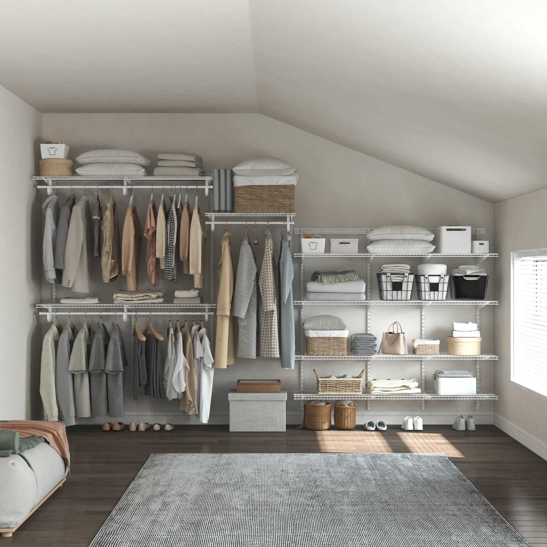 Advantages Of Wire Shelf Closet