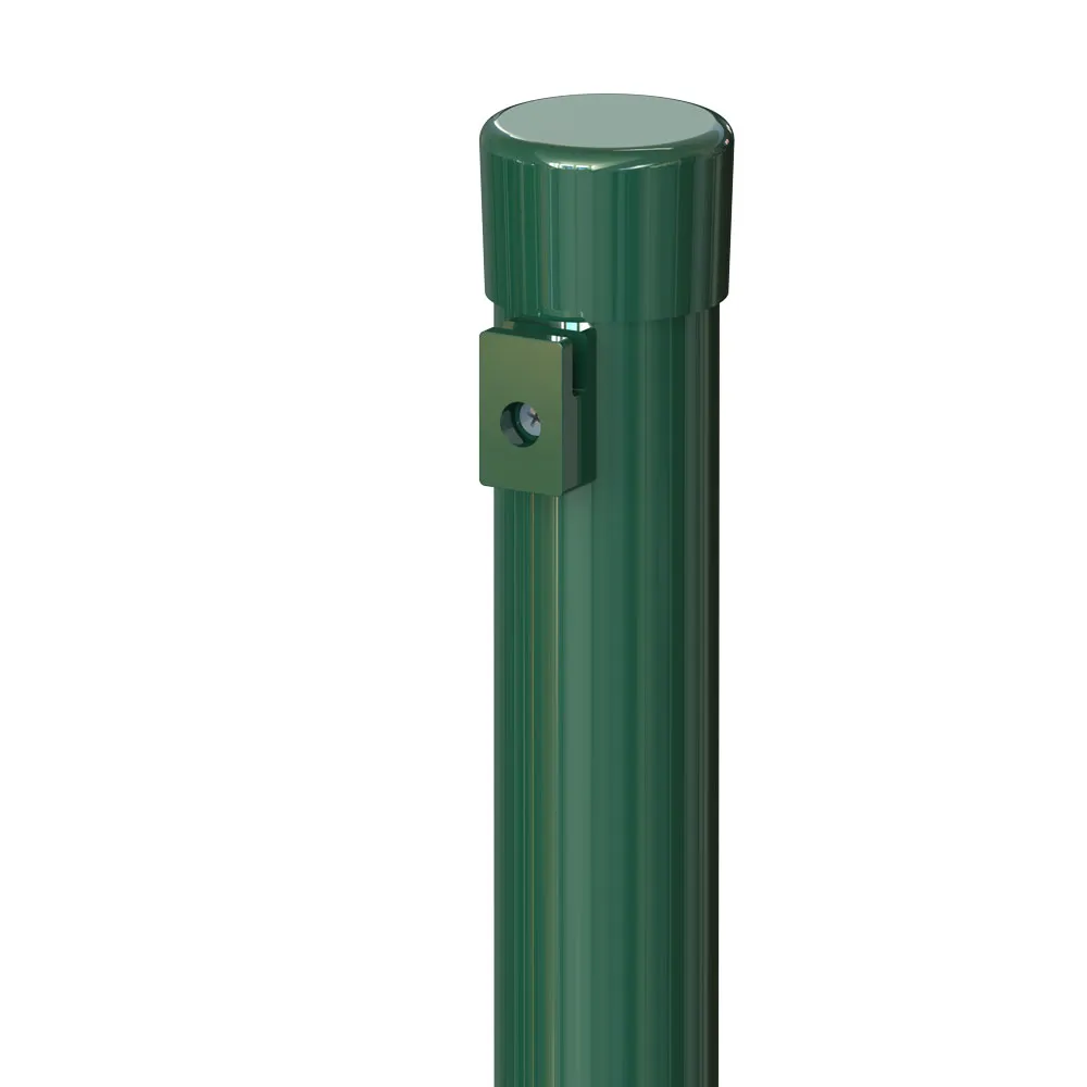 metal post with holes