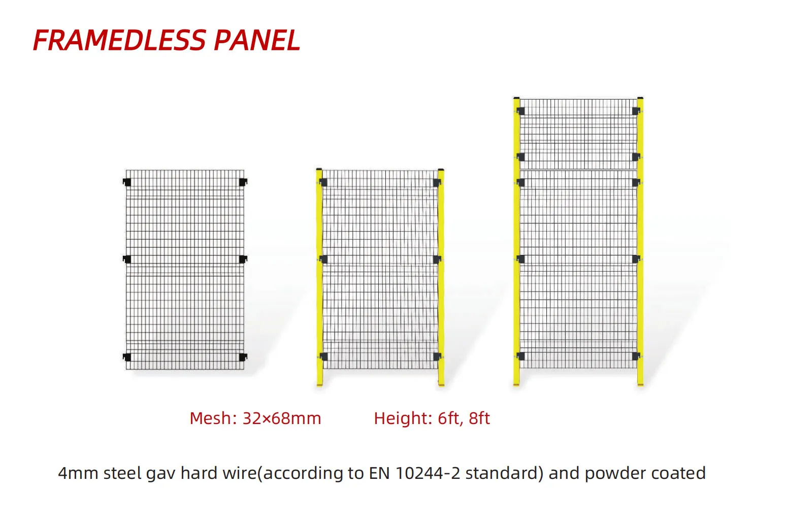 Framedless Panel