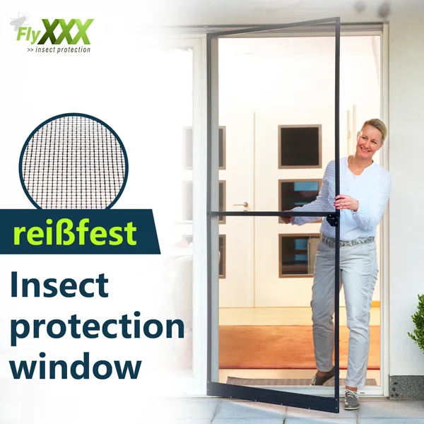 Aluminum Alloy Anti-Mosquito Fixed Screen Door