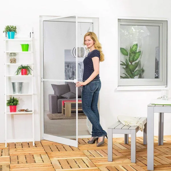 Aluminum Alloy Anti-Mosquito Fixed Screen Door