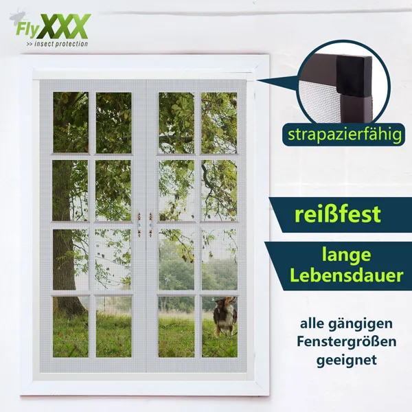 DIY Anti Mosquito Fixed Screen Window