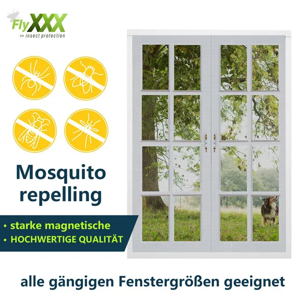 DIY Anti Mosquito Fixed Screen Window