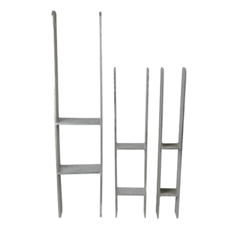 H Post Support: Galvanized, Heavy-Duty, Anti-Rot Base