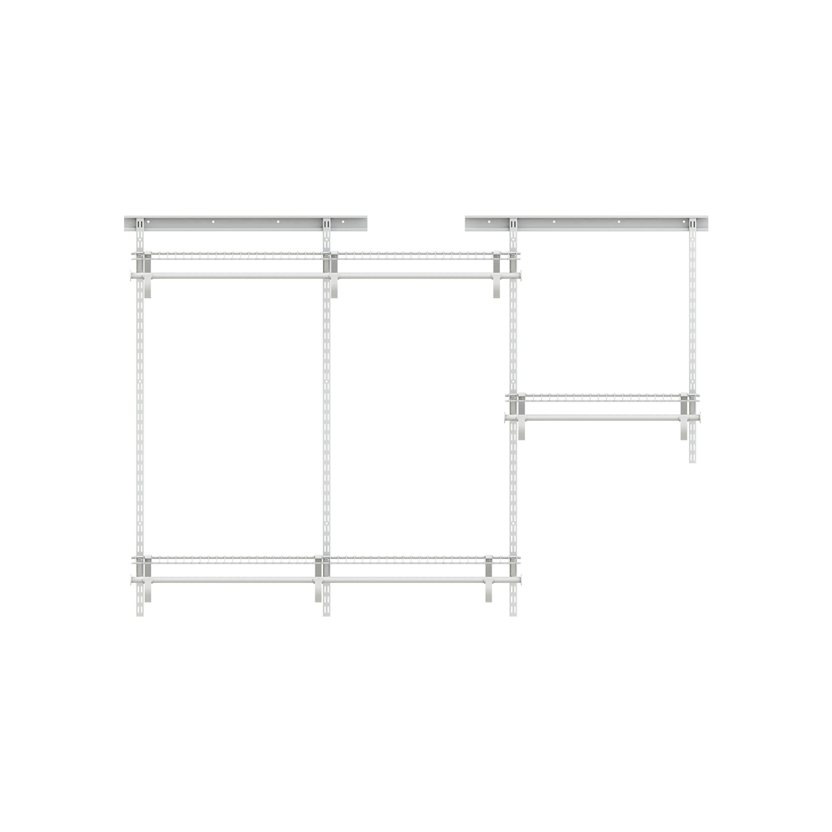 Metal Post 2 Meters for Versatile Outdoor and Indoor Applications