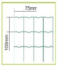metal grid panel fence