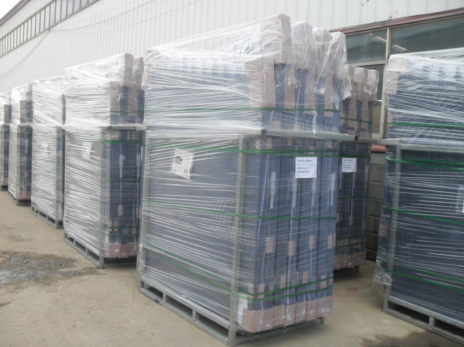 steel garden fence post