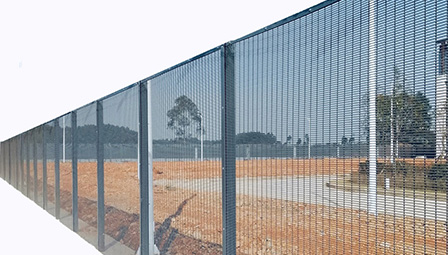 barbed wire metal fence posts