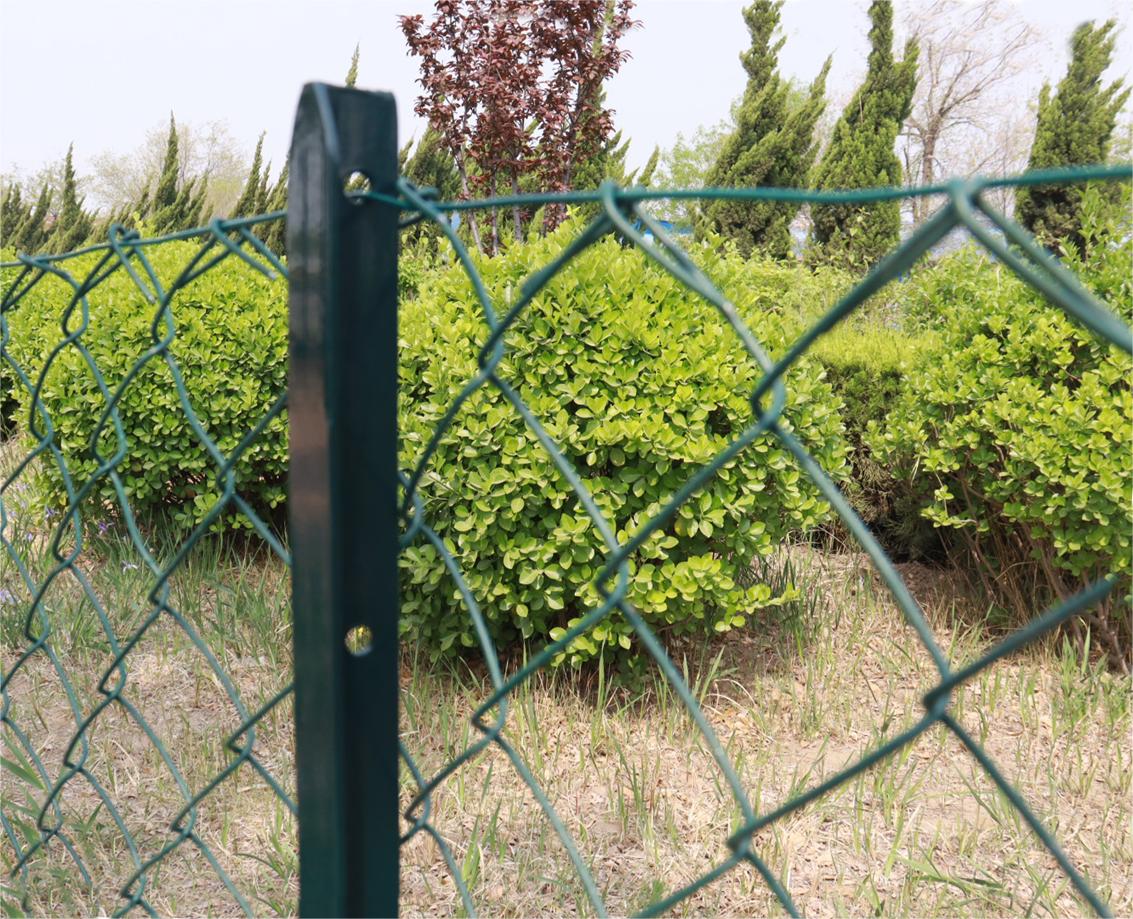 Round metal post caps for adding a touch of style to your fences.