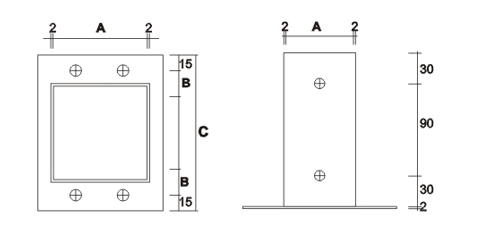 galvanized fence post price