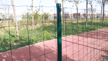 u post garden fence