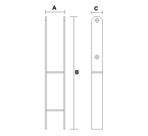 Durable Black Chain Link Fence with Convenient Access Gate for Your Property