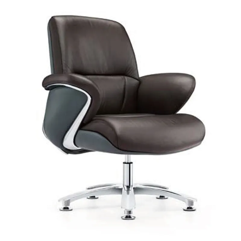 Hot sale high quality swivel leather sofa office chair modern comfortable boss manager chair pc computer chairs with footrest