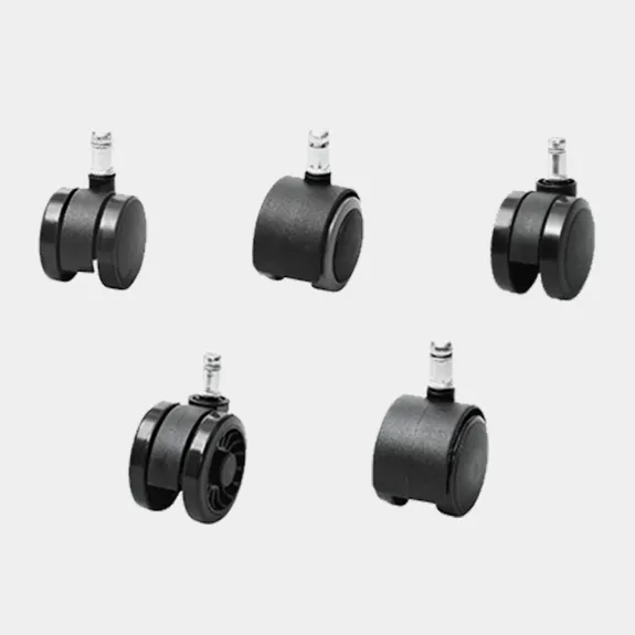 Manufacturers direct sales of light rubber wheel universal industrial caster office chair wheel