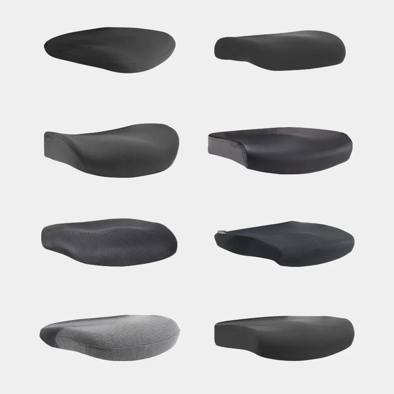 Integrated mesh lumbar support studio chair sponge cushion