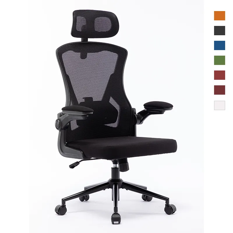 (New design) Desk rotating fabric manager mesh executive ergonomic office chair