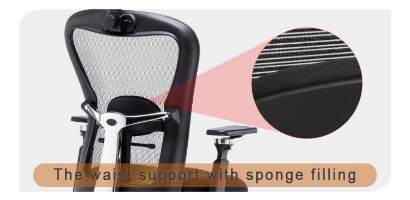 Brown Office Guest Chair - Komfortabel och Elegant