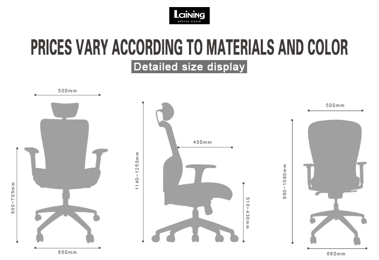 Leather PUOffice Swivel Ergonomic Office Chair with Footrest