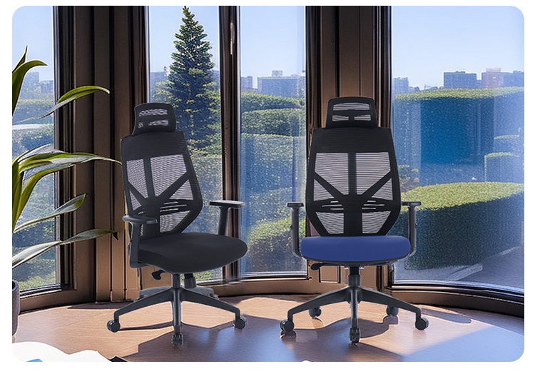 Compact Ergonomic Office Chair for Comfortable and Productive Workdays
