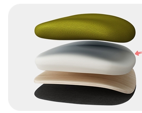 Leather PUOffice Swivel Ergonomic Office Chair with Footrest