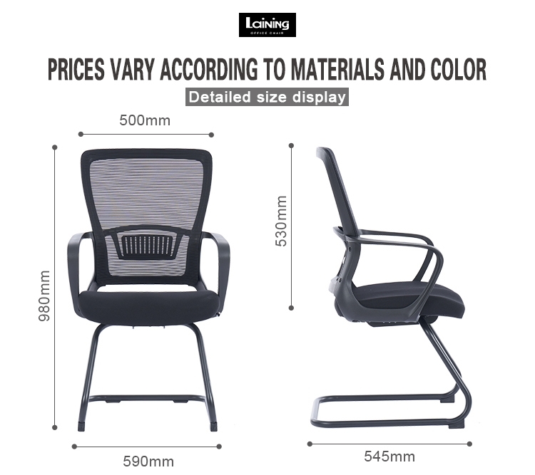 best ergonomic armless office chair factory