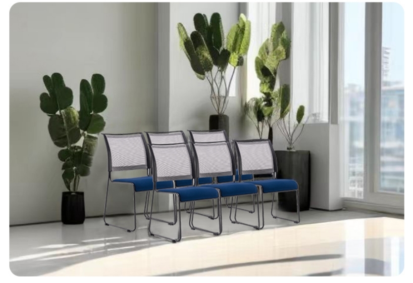 visitor chair with armrest laining