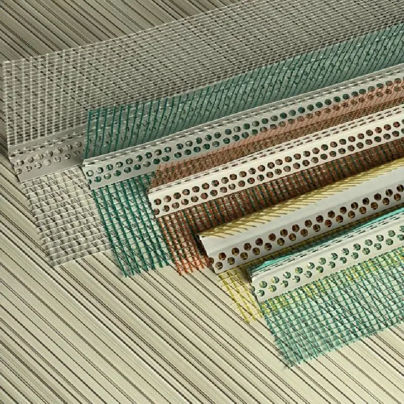 PVC Corner Bead with fiberglass Mesh: Reinforcing Plaster and Drywall Corners