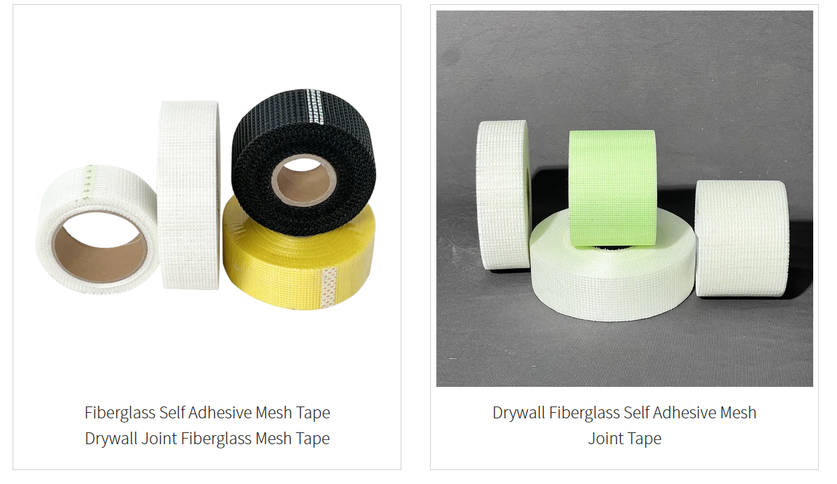 How to cut fiberglass mesh tape for irregular wall cracks?