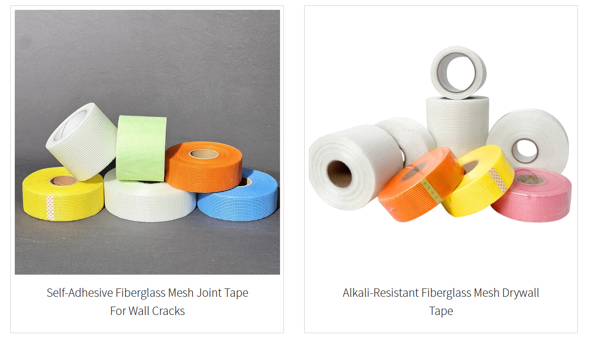 How to cut fiberglass mesh tape for irregular wall cracks?