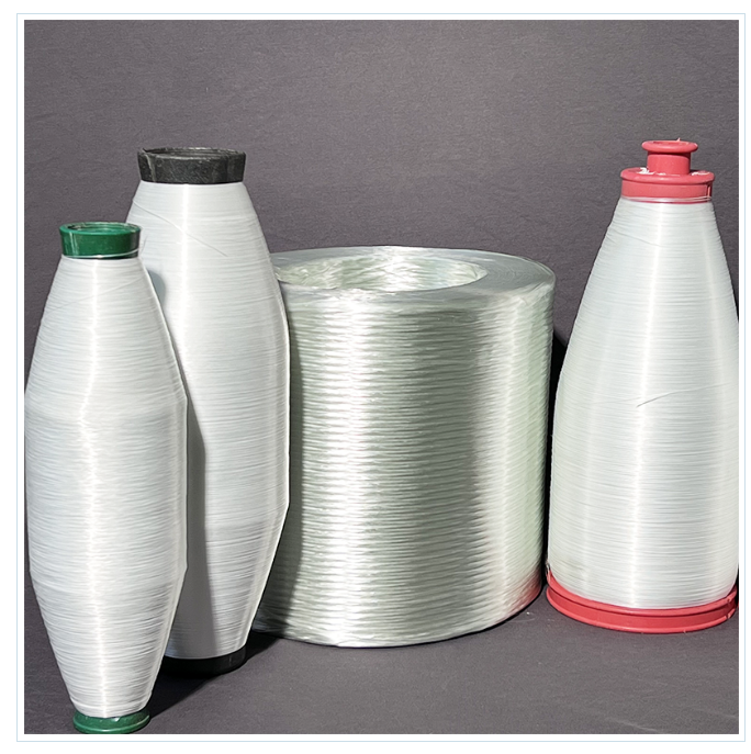 E glass yarn for outdoor signage composite frames