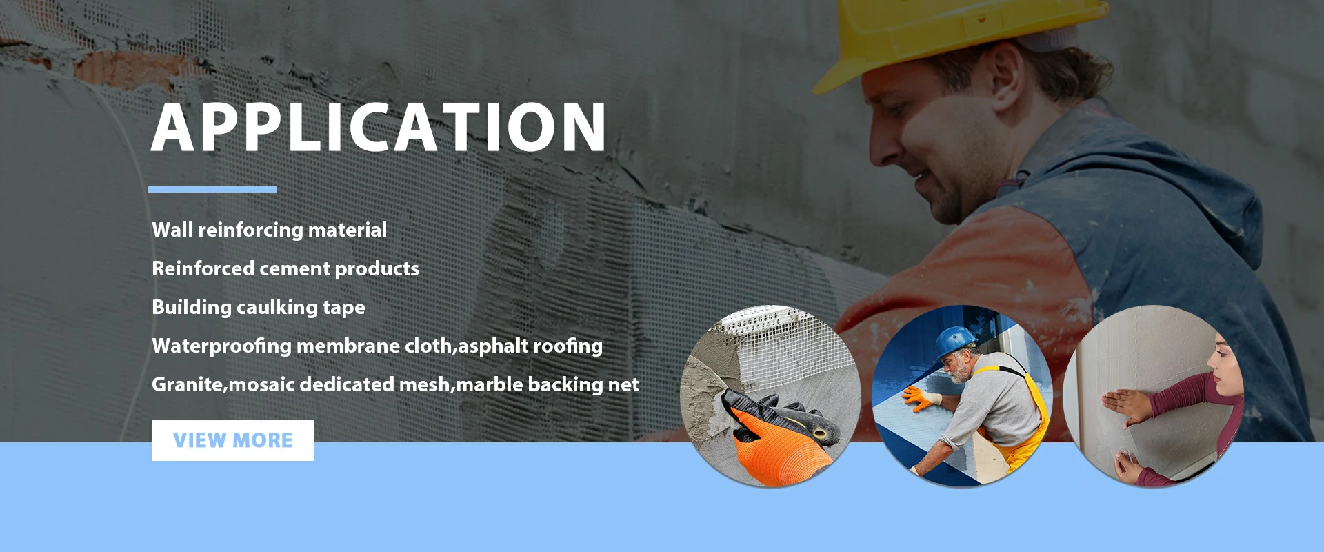 FIBERGLASS MESH PLASTER