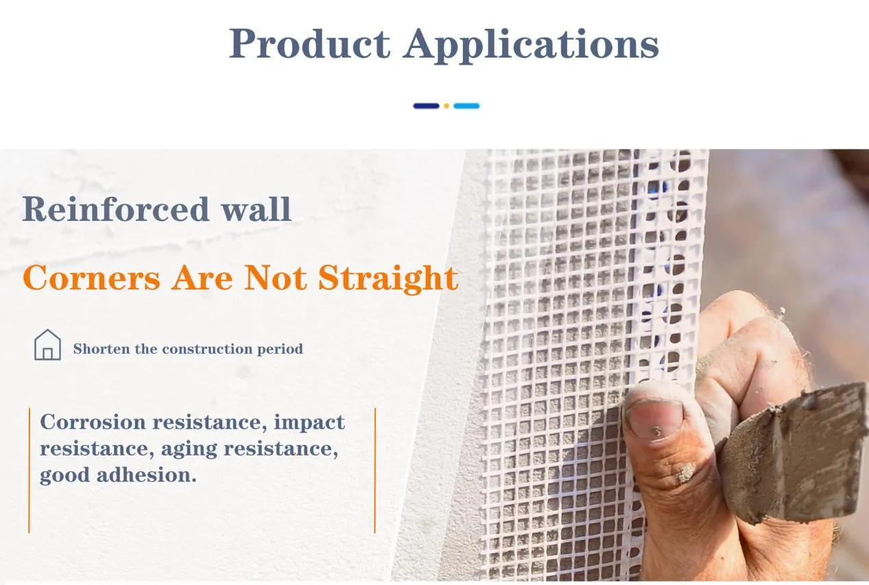 High Quality Pvc Corner Profiles With Fiberglass Mesh/fiberglass Mesh Corner Bead