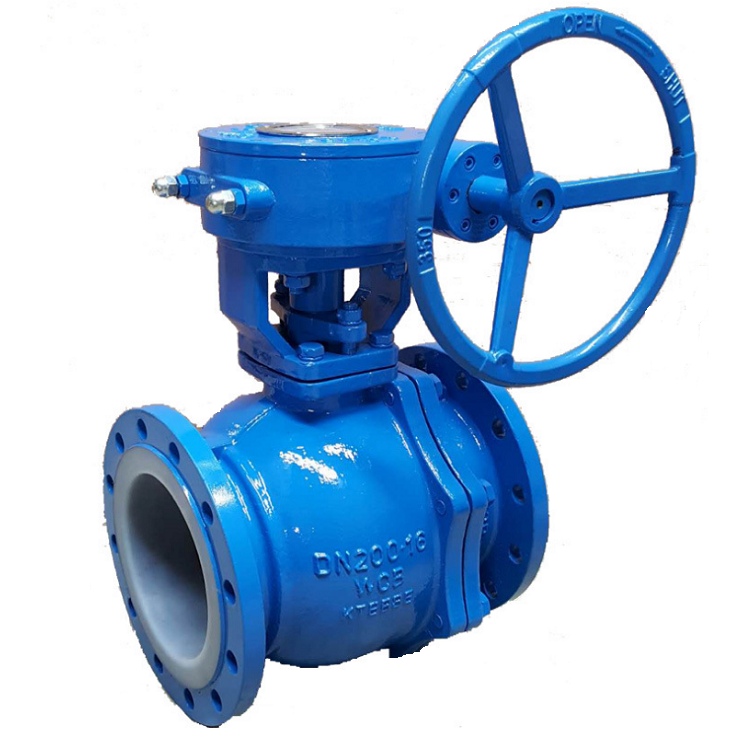 ටර්බයින් ක්රියාත්මක වන සම්පූර්ණයෙන්ම වෑල්ඩින් කරන ලද බෝල කපාටය Turbine Operated Fully Welded Ball Valve